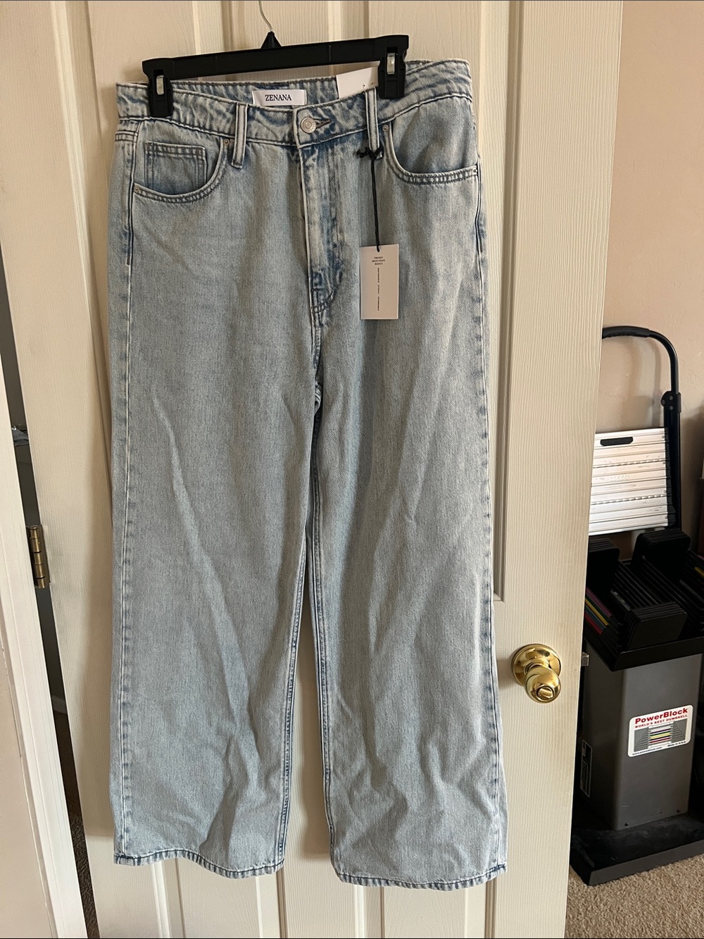 Zenana Outfitters Light Blue Relaxed Fit Jeans